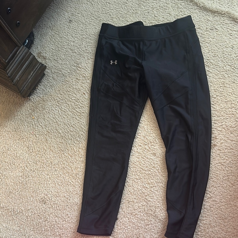 Under Armour Jet Black Active Leggings